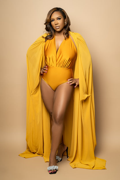 Queen Nefertiti Swim Coverup