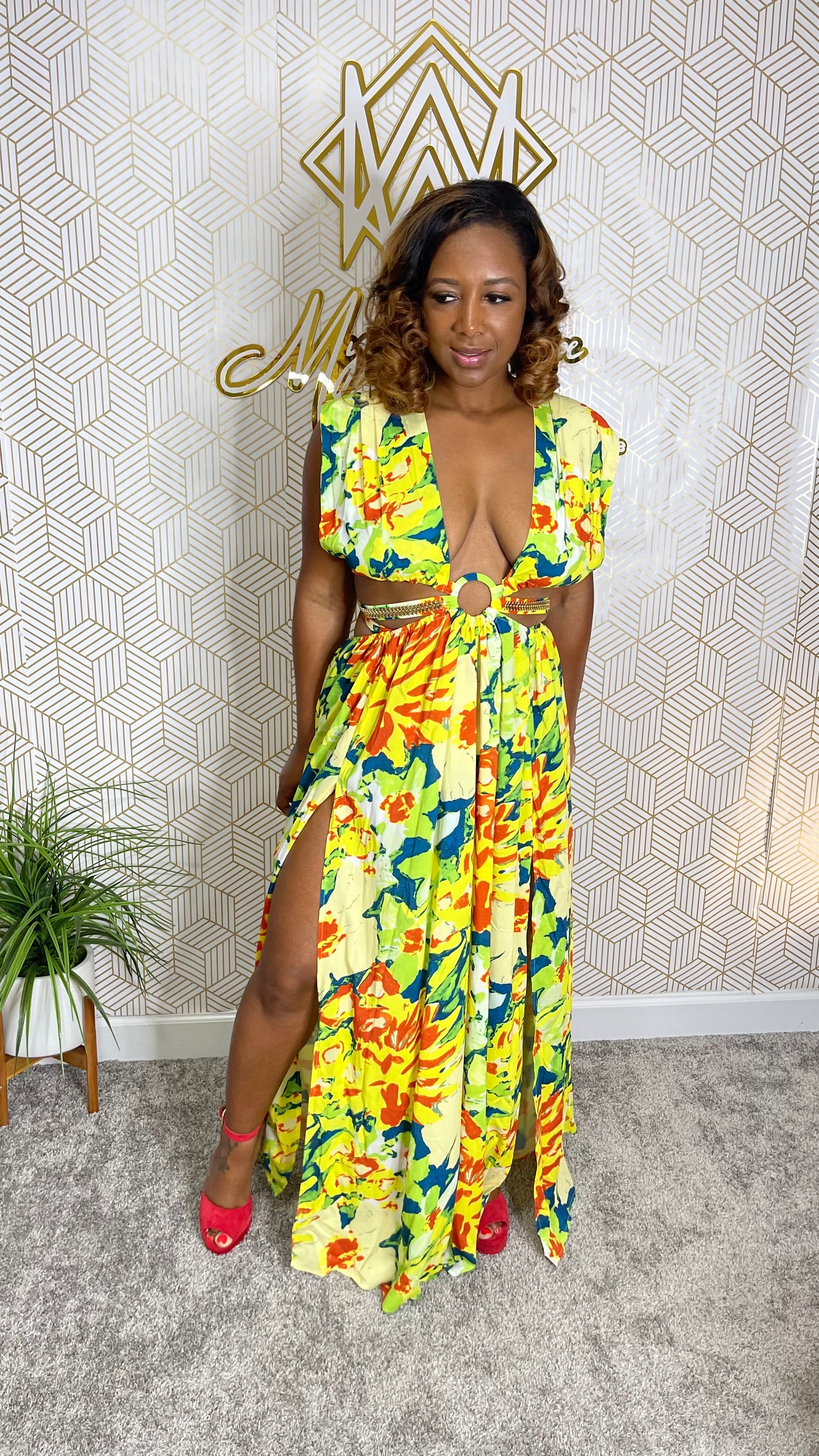 Amber Vacation Vibes Maxi Dress