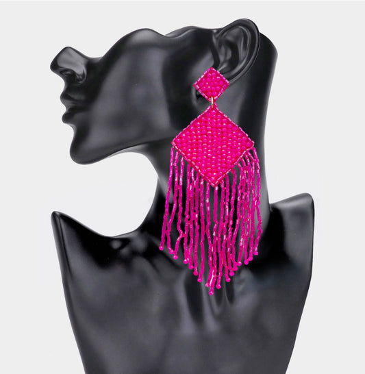 Pink Passion Fruit Earrings