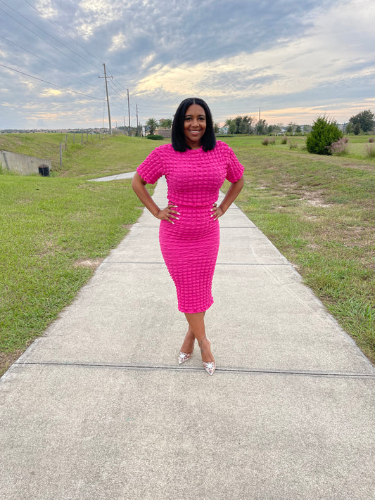 Pink All Over Two Piece Set