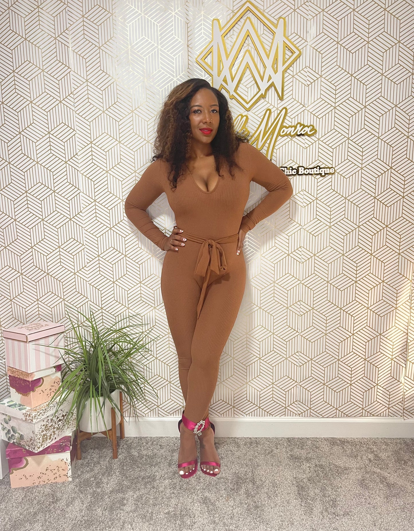 Brown Suga Jumpsuit